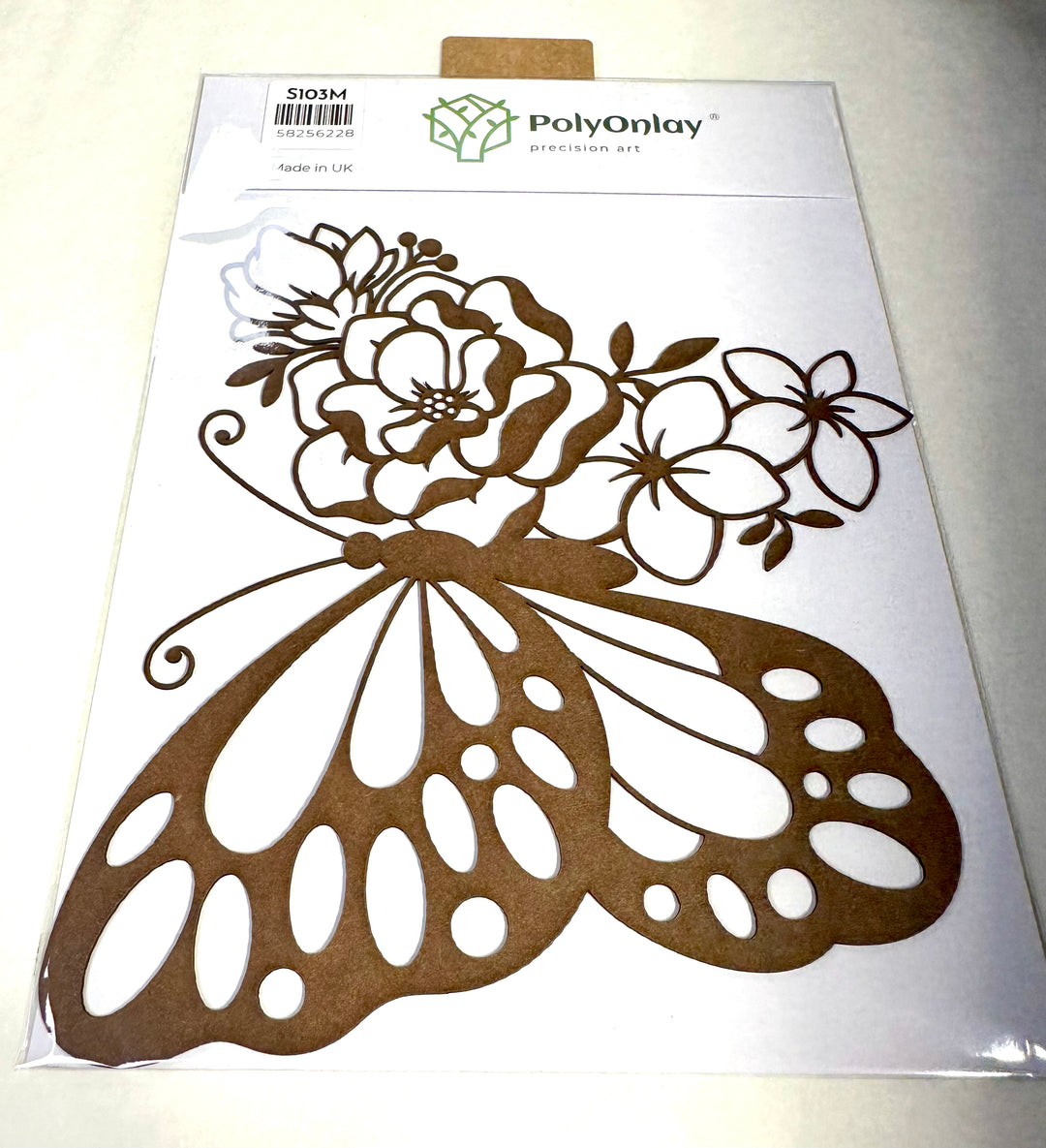 S103M - Floral Butterfly