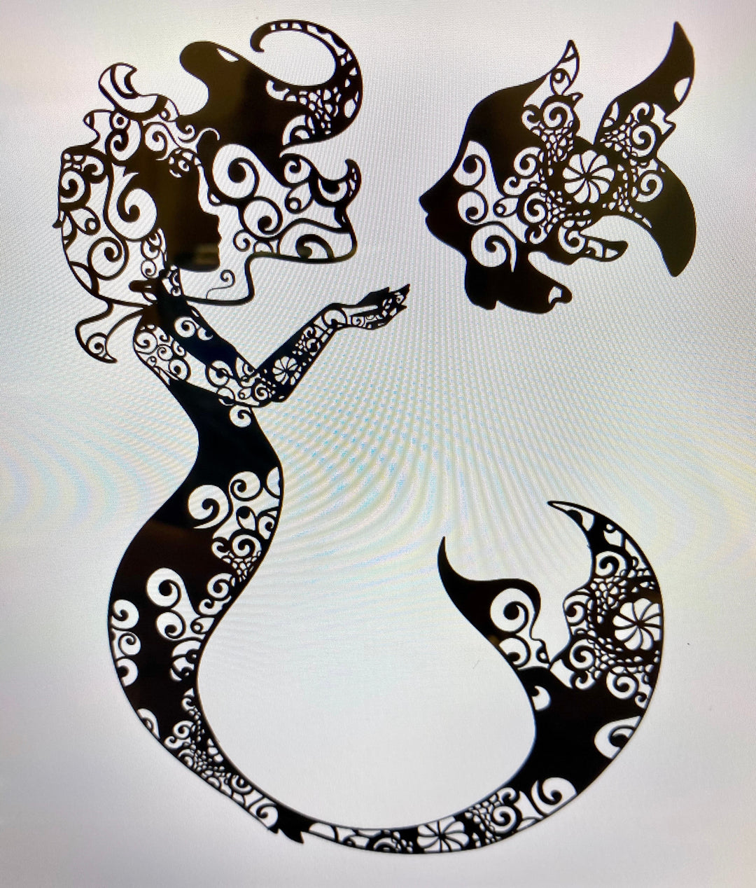 Mermaid & Fish