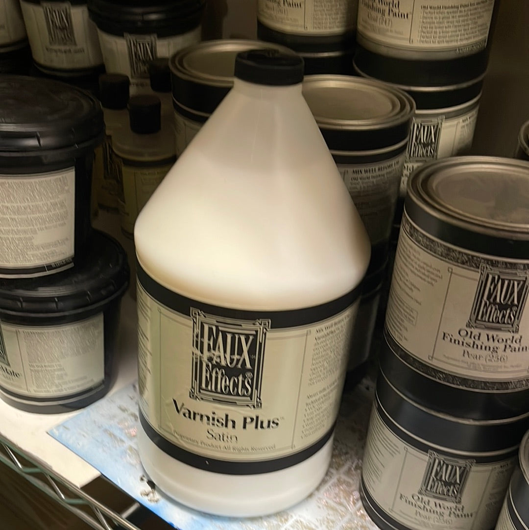 Faux Effects Varnish Plus Gallon