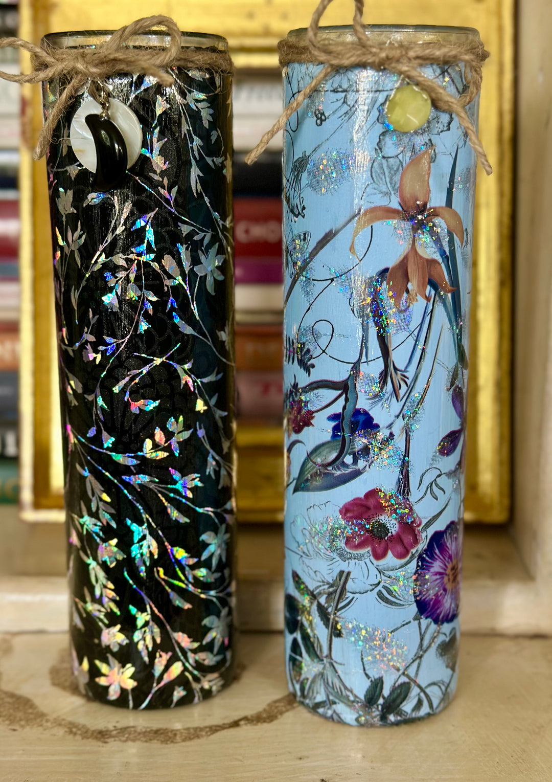 Crystal Infused Manifestation Candles