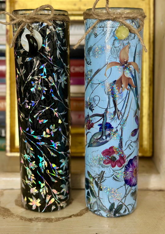 Crystal Infused Manifestation Candles