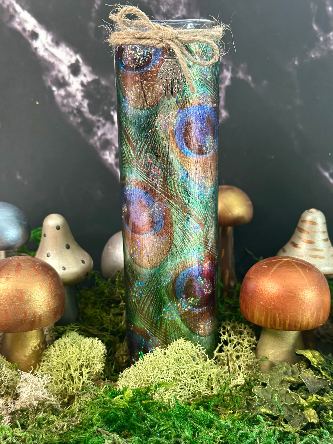 Crystal Infused Manifestation Candles