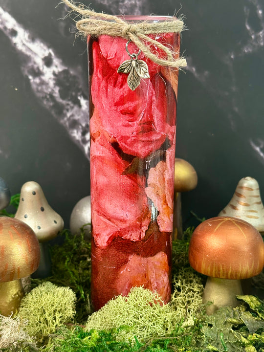 Crystal Infused Manifestation Candles