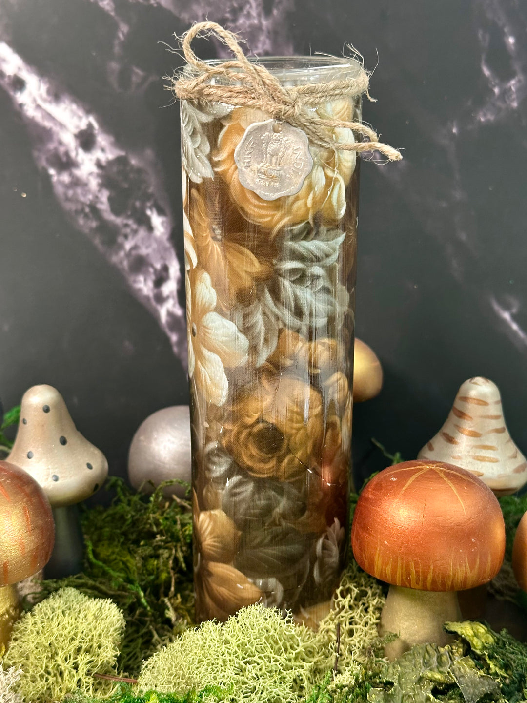 Crystal Infused Manifestation Candles