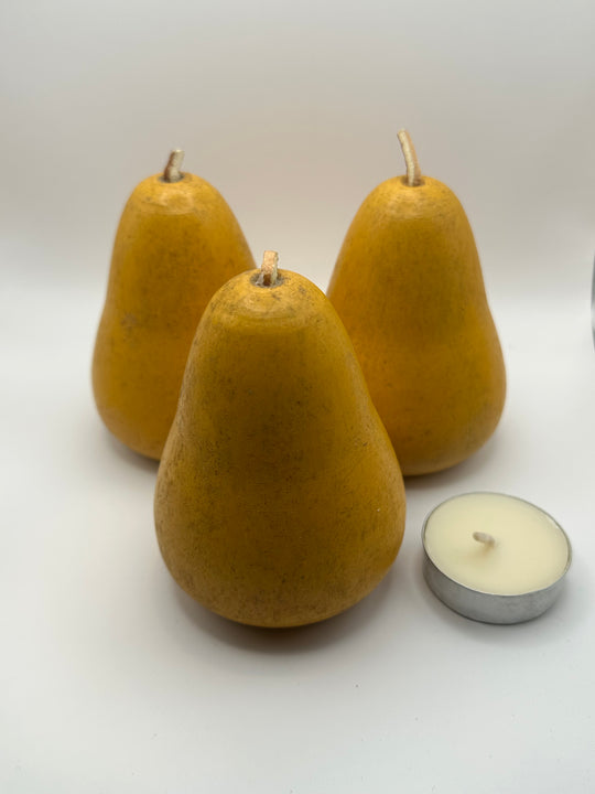 Vintage Wooden Pear