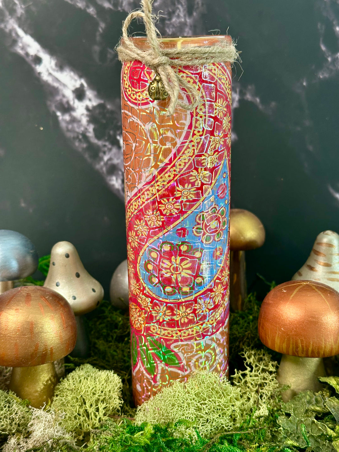 Crystal Infused Manifestation Candles