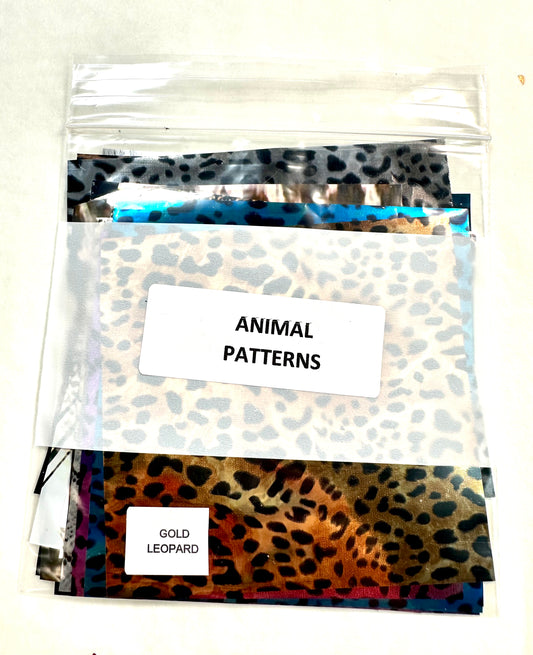 Animal Pattern Foil Sample Packet