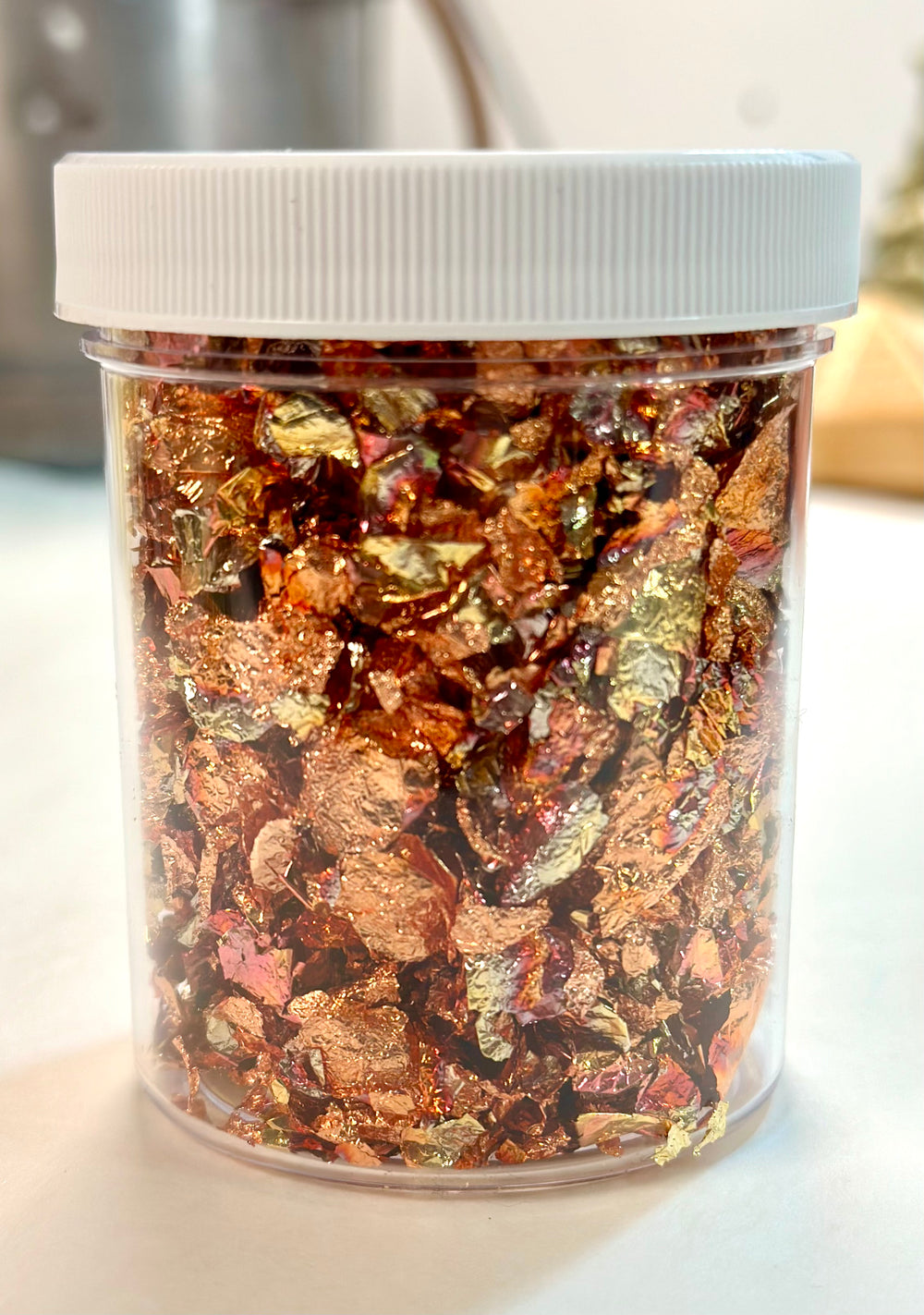 Red Variegated Tamise Flakes