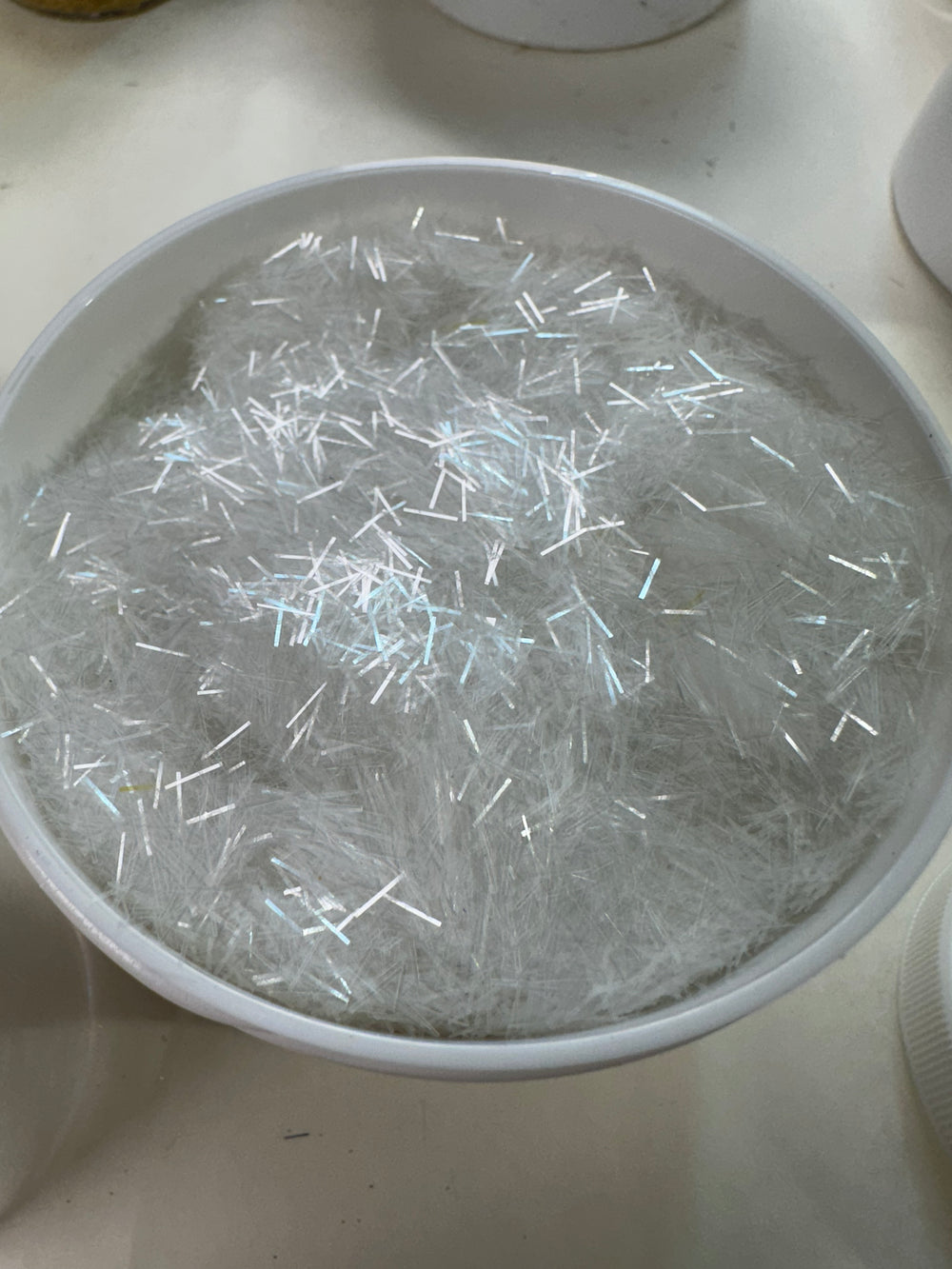 Clear Tinsel Glitter