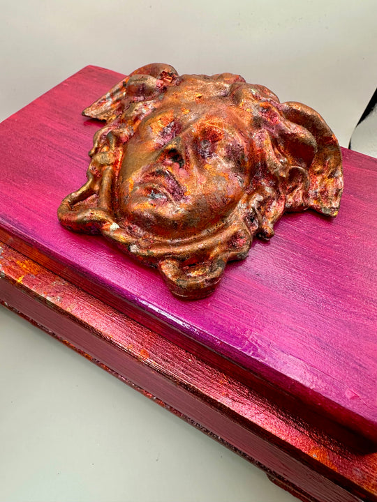 Pink Medusa Tea Caddy