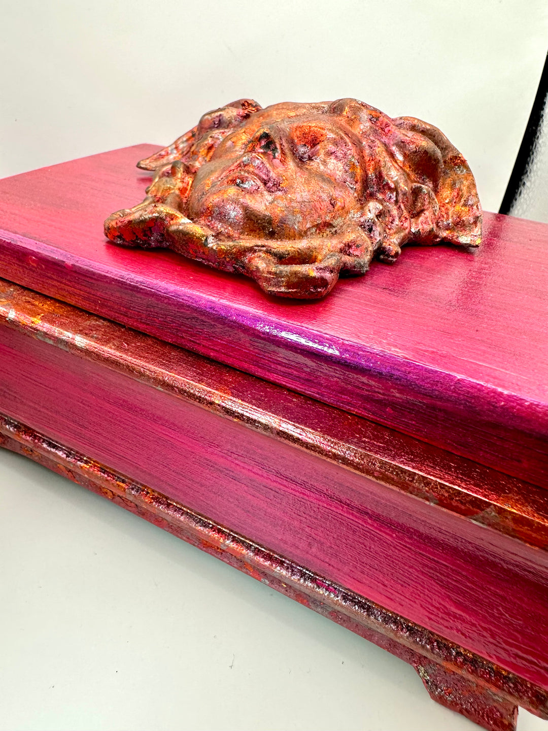 Pink Medusa Tea Caddy