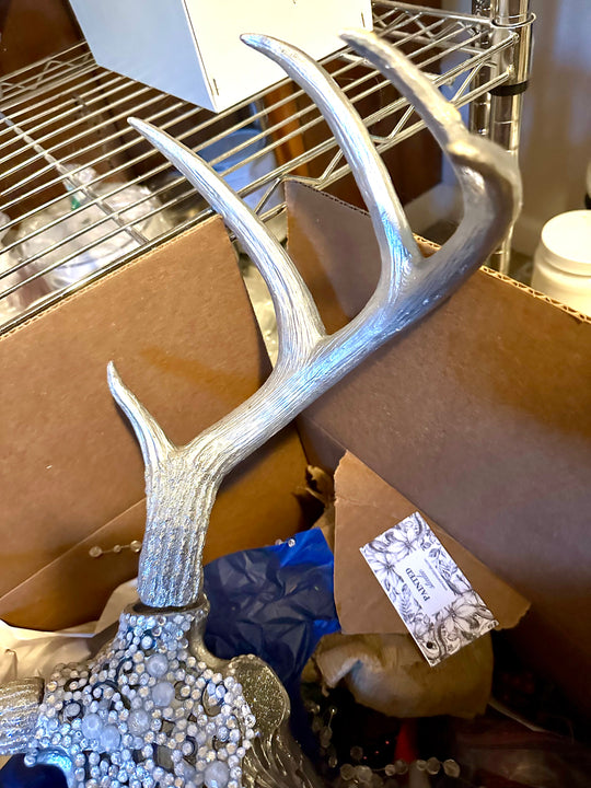 Gem Covered Deer Skull