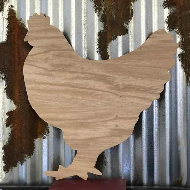 Chicken Wooden Cutout