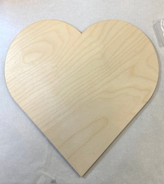 Wooden hearts