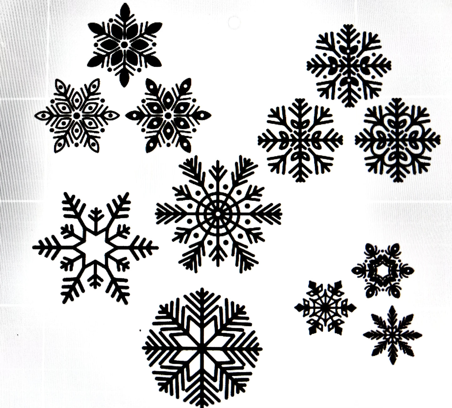 Assorted Snowflakes