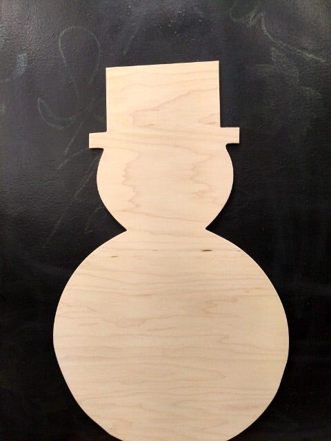 Snowman Cutout