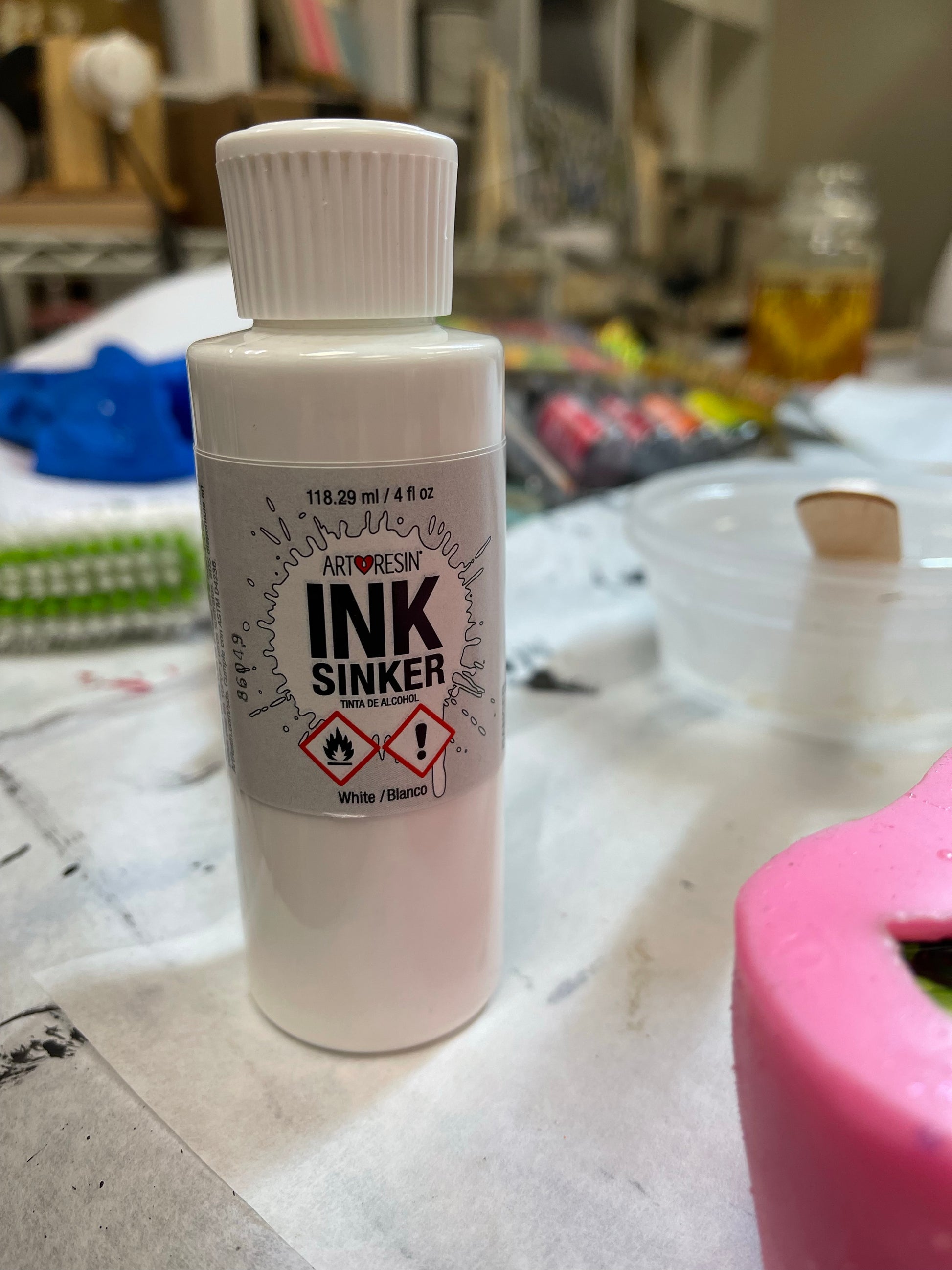 Alcohol Ink Sinker – Odoroki Studio
