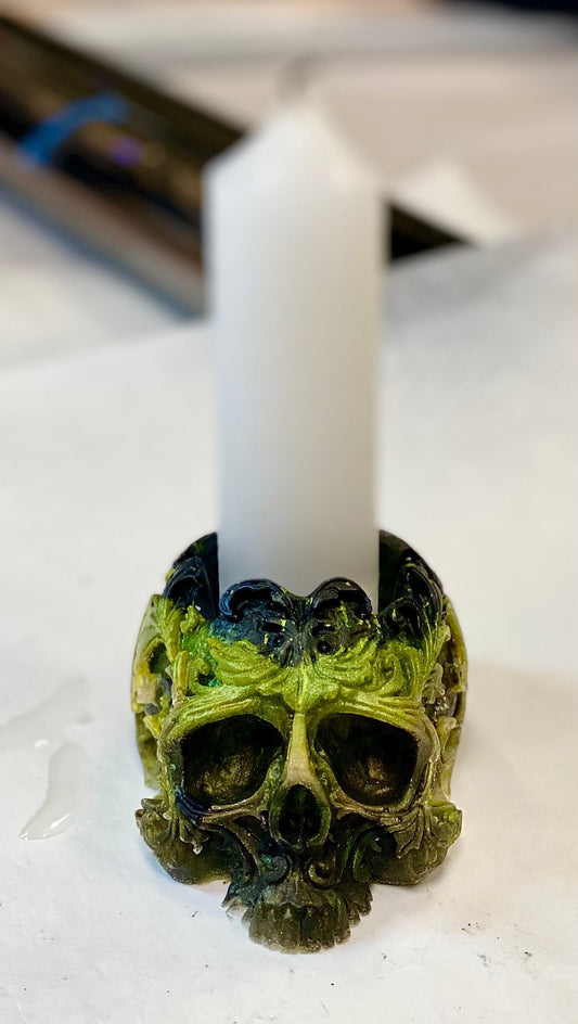 Custom candle holder